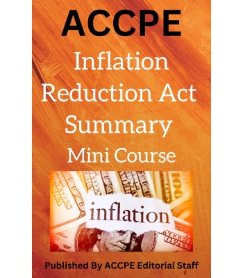 Inflation Reduction Act Summary 2024 Mini Course